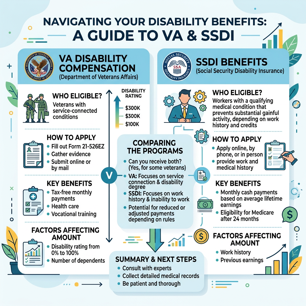 Can You Receive Both VA Disability Compensation and SSDI? Here’s the Truth