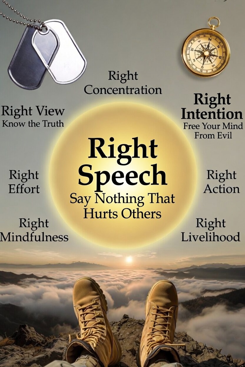 Right Speech – Say Nothing That Hurts Others